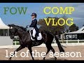 COMP VLOG!! 1st Horse Trials of the Season: Dressage Day