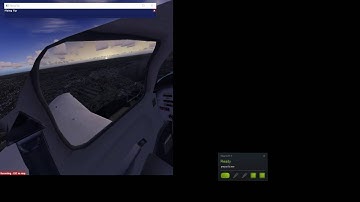 Prepar3D - FlyInside - HTC Vive Flight Simulator 1080P Virtual Reality Leap Motion VR Hands