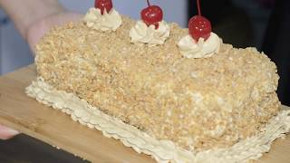 Resep Mocha Nougat  Cake yg simple dan enak || MOCCA nougat Cake || mocha nougat cake recipe