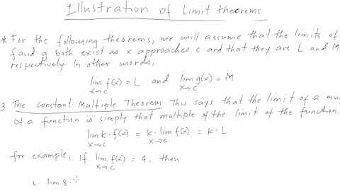 Limit Theorem 3