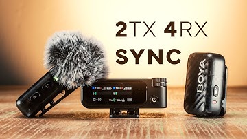 BOYAMIC 2: Wireless microphone kit with multi-device sync