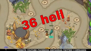 king of defense level 36 hell with local hero