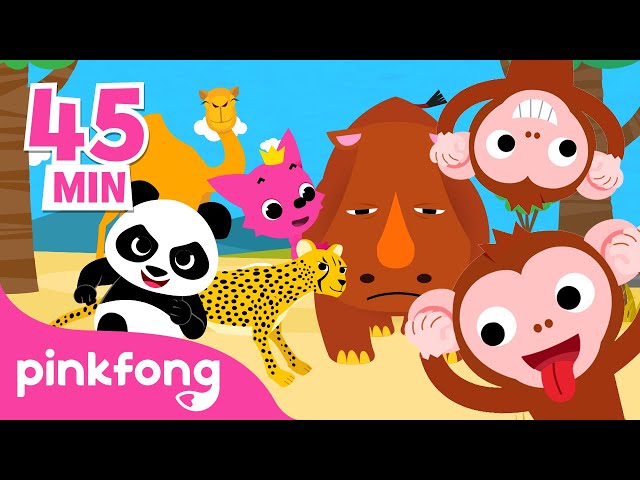 Kumpulan Lagu Binatang & Hewan | Belajar Nama hewan | Kartun Lagu Anak | Pinkfong Baby Shark class=