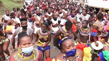 Umhlanga Reed Dance  The Kingdom of Eswatini | African Dance
