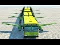 Articulated Bus Crashes #6 - BeamNG DRIVE | CrashTherapy