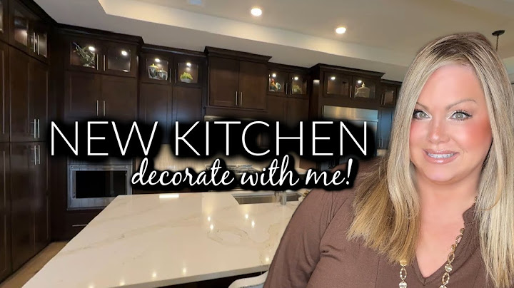 New Kitchen Decorate With Me