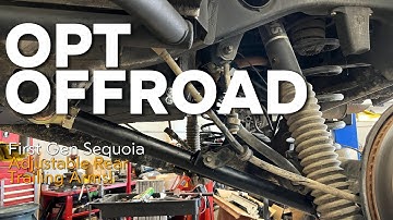 First Gen Sequoia Gets Adjustable Rear Trailing Arms! #sequoia #toyota #firstgensequoia #overland