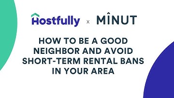 Short-term rental regulations webinar with @Hostfully  and #Minut