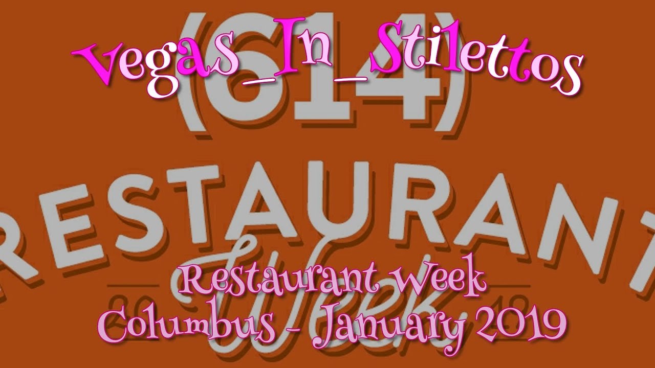 Restaurant Week, Columbus January 2019 Dining Review YouTube