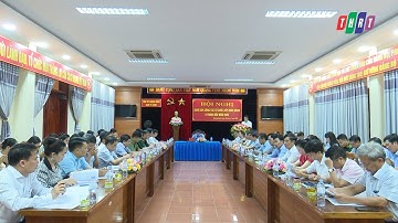 Ban Tổ chức Tỉnh ủy Giao ban công tác tổ chức xây dựng Đảng 6 tháng đầu năm 2023