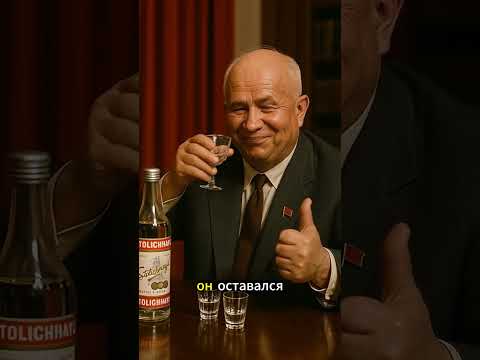 Почему Хрущёв пил и не пьянел. Его рюмка была хитрее, чем Сталин.