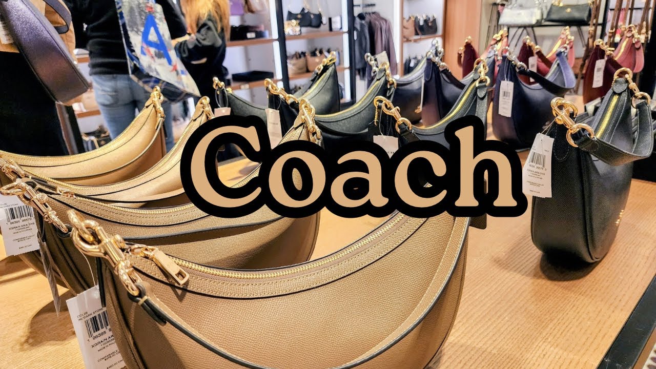 Аутлет COACH | Новинка! Сумка через плечо Aria. Рождественские подарки 2025 | Распродажи и многое...