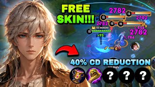 FREE SKIN! HEINO ATTACK ON TITAN SKIN + INSANE 40% CD BUILD IN MID LANE! | HONOR OF KINGS