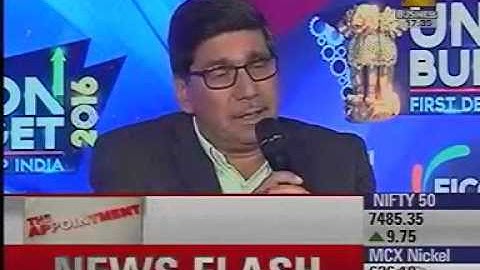 Union Budget_Mr. Shantanu Prakash; CMD; Educomp Solutions_Zee Business