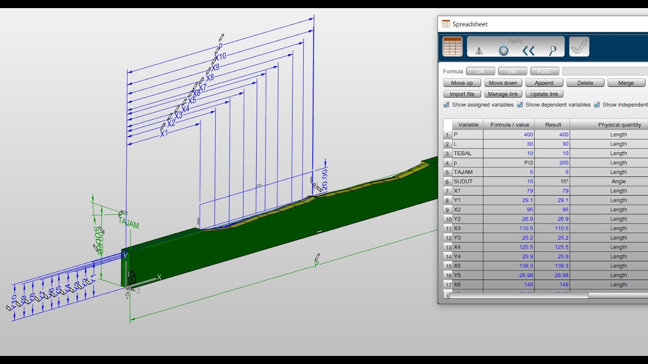 Parametric design dengan hyperMILL - YouTube