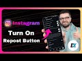 How To Turn On Repost On Your Instagram Posts – Enable Repost Button on Posts & Reels