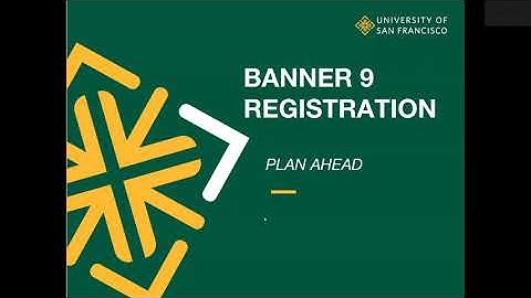 USF SSB 9 Registration:  Plan Ahead