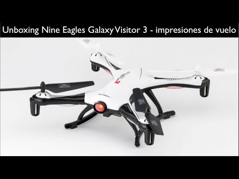 Unboxing Nine Eagles Galaxy Visitor 3  - Impresiones de vuelo