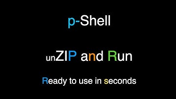 p-Shell Part 04 - Creo Scripted Toolkit unZIP and Run, ready to use in seconds