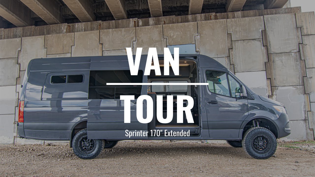 VAN TOUR, Sprinter 170”, Extended, High Roof 4x4!