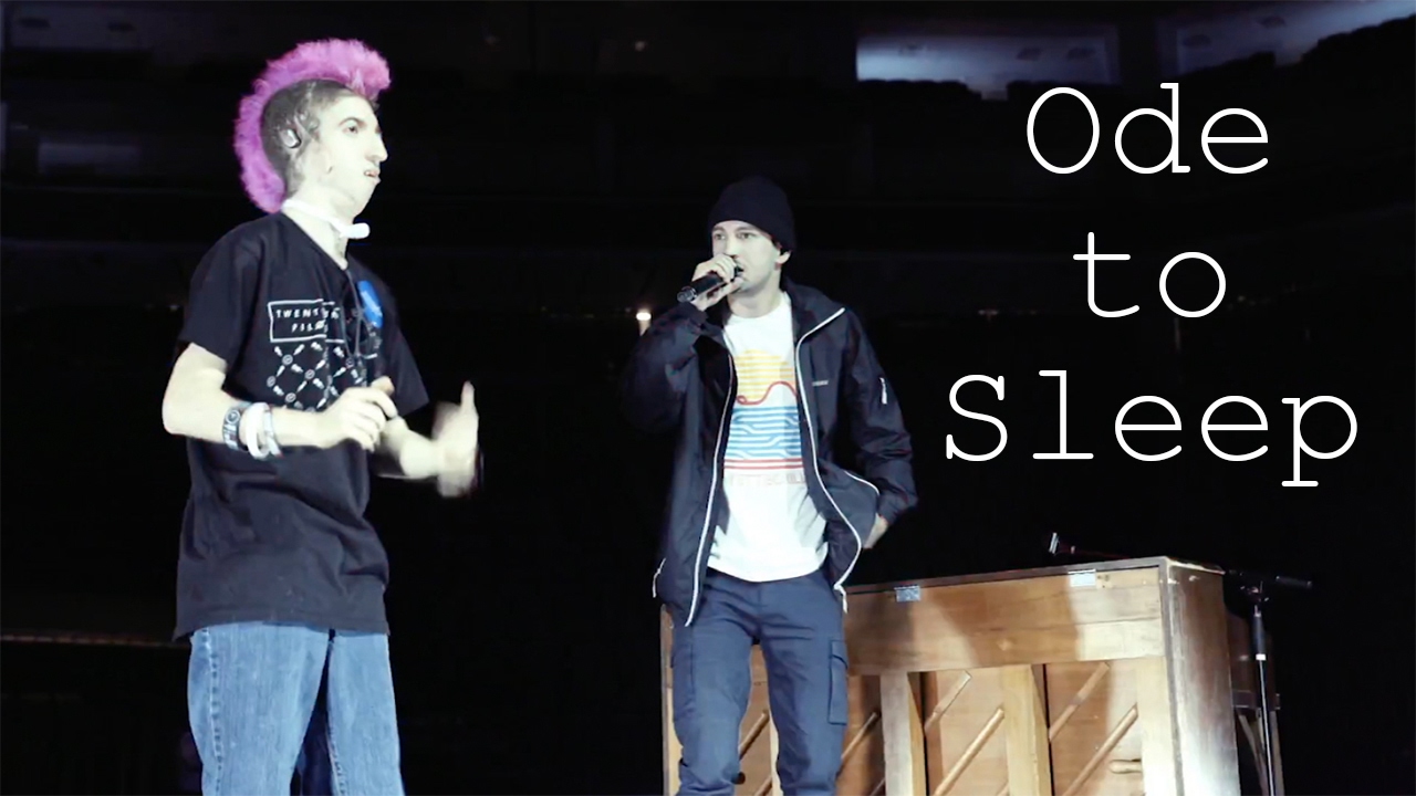 sign language magazine cover Twenty One Pilots & Andy Signs -