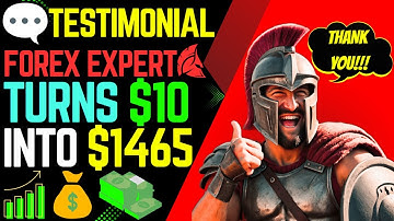 🚀 Forex Trading Robot Turns $10 Into a $1465 Balance – Real Results! 📈