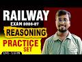 Reasoning Practice Set Volume 20 | By Animesh Sir | RRB NTPC, Group D, ALP, Technician