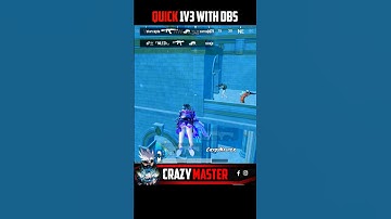 Quick 1v3 Clutch With DBS 💀😱 #bgmi #pubg #pubgmobile #shorts #short
