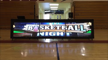 Sideline Interactive 12ft digital scoring table with video demo