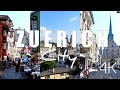 Zürich City Tour | Summer | Switzerland | 4K Ultra HD