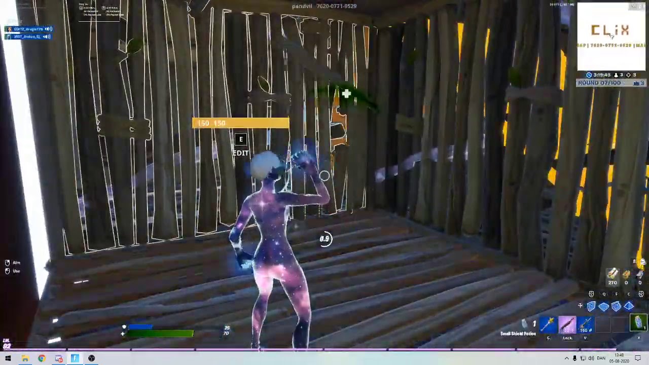 1v1 boxfights med fætr