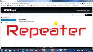 Huong dẫn cấu hình thiết lập repeater Totolink EX200