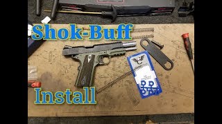 Shok-Buff for 1911 and full length guide rod install from Wilson Combat