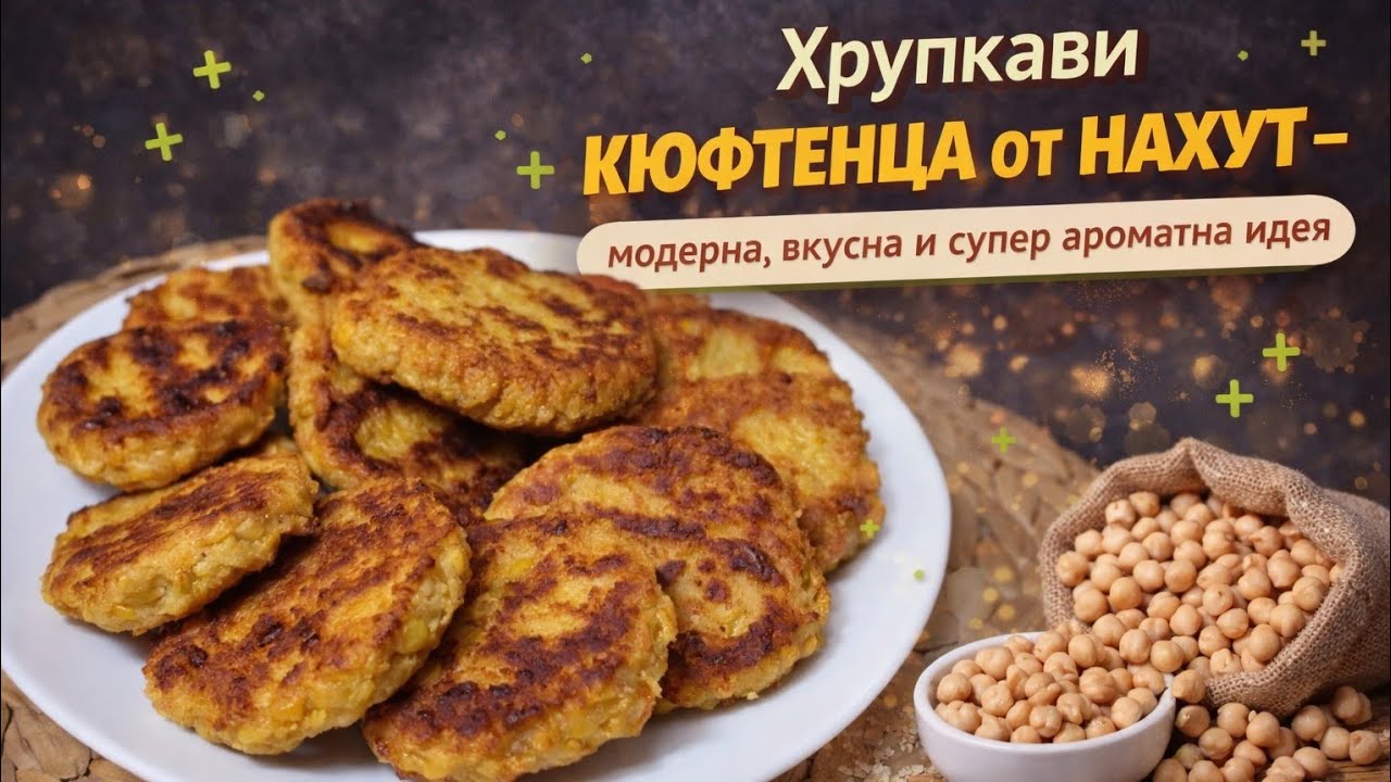 🌱✨ Хрупкави КЮФТЕНЦА ОТ НАХУТ – модерна, вкусна и супер ароматна идея! | Crispy Chickpea Patties 😍🔥