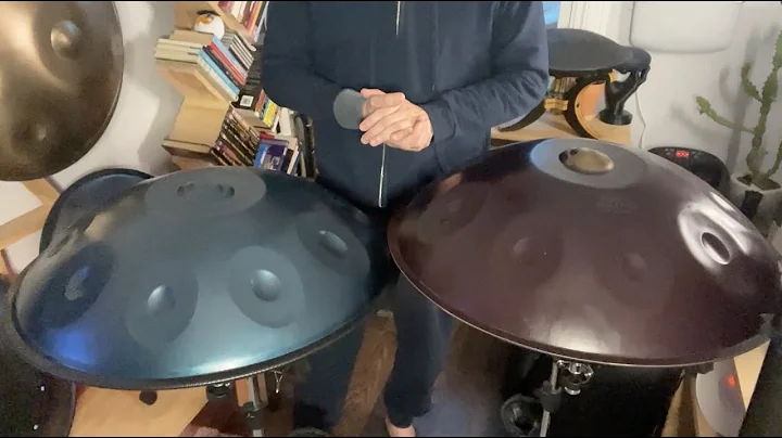 Amazon Handpan Chinese Made VS Branded / Hand Made  - Value VS Quality. Comparison video. Steel Drum
