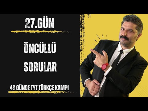 49 Günde TYT Türkçe / 27.GÜN / RÜŞTÜ HOCA