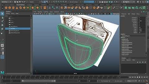 Autodesk Maya: Symmetry, Duplicate Special, Center Pivot, Smooth/Subdivide