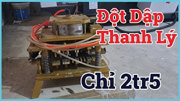 Đột dập nhôm xingfa cũ thanh lý giá rẻ || Đột dập ke vĩnh cửu