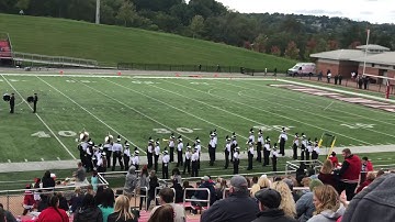 GCHS Marching Band 2018 Marching at UVA Wise Song 1