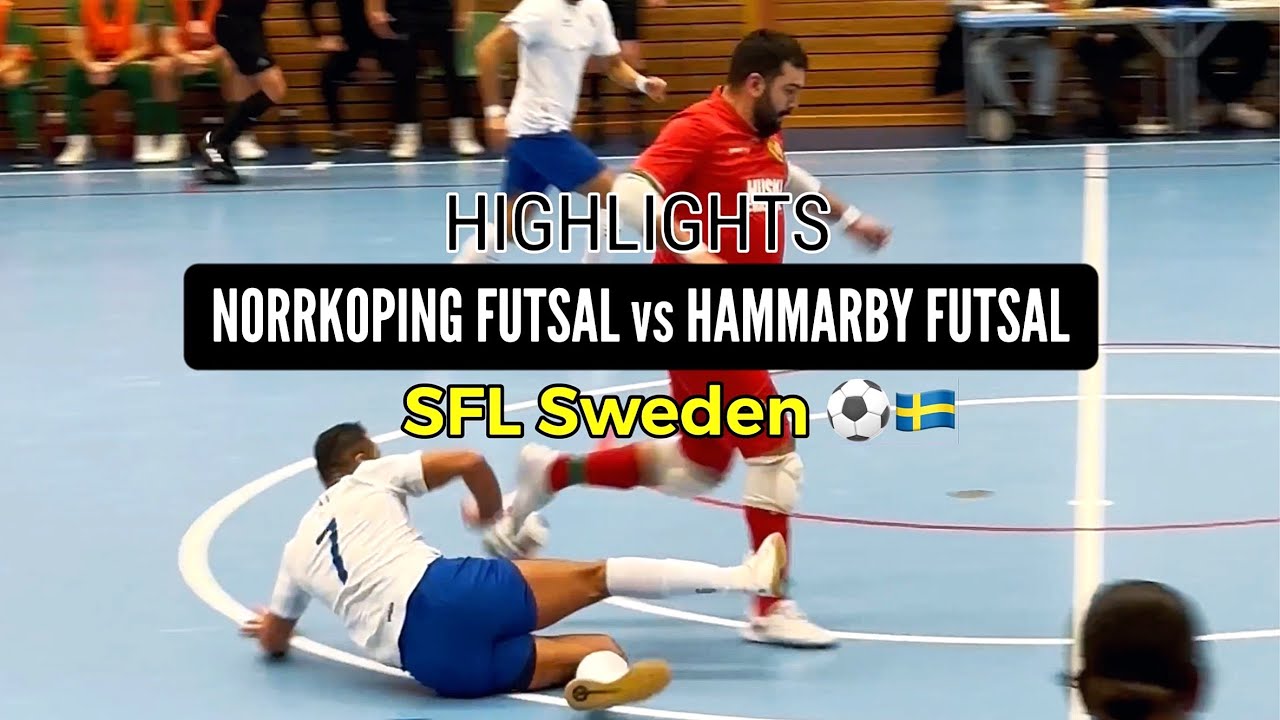 Norrkoping futsal vs Hammarby futsal highlights in the Sweden SFL 🇸🇪⚽️ #futsal #match #highlights