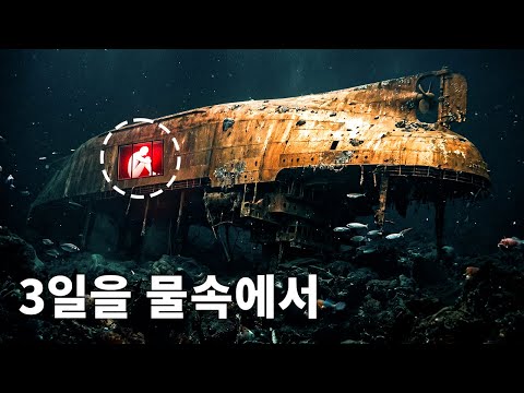 이 남자는 바다 밑에 갇힌 채 3일을 살아남았다