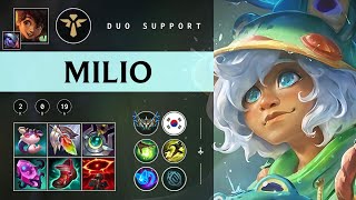 Milio Support vs Poppy - KR Challenger Patch 25.24
