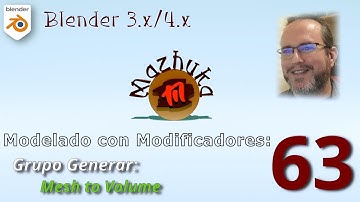 IV Modelado con Modificadores - 63 Grupo Generate: Mesh to Volume