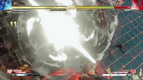 SF5 my first combo video (Seth install combos)