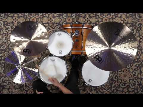 Meinl 16" Byzance Traditional Extra Thin Hammered Crash Cymbal - 1113g (B16ETHC-1071726I)