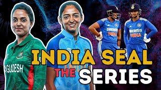 Shafali, Mandhana guide India to series win | 3rd T20I Review | IND-W vs BAN-W | Anjum Chopra