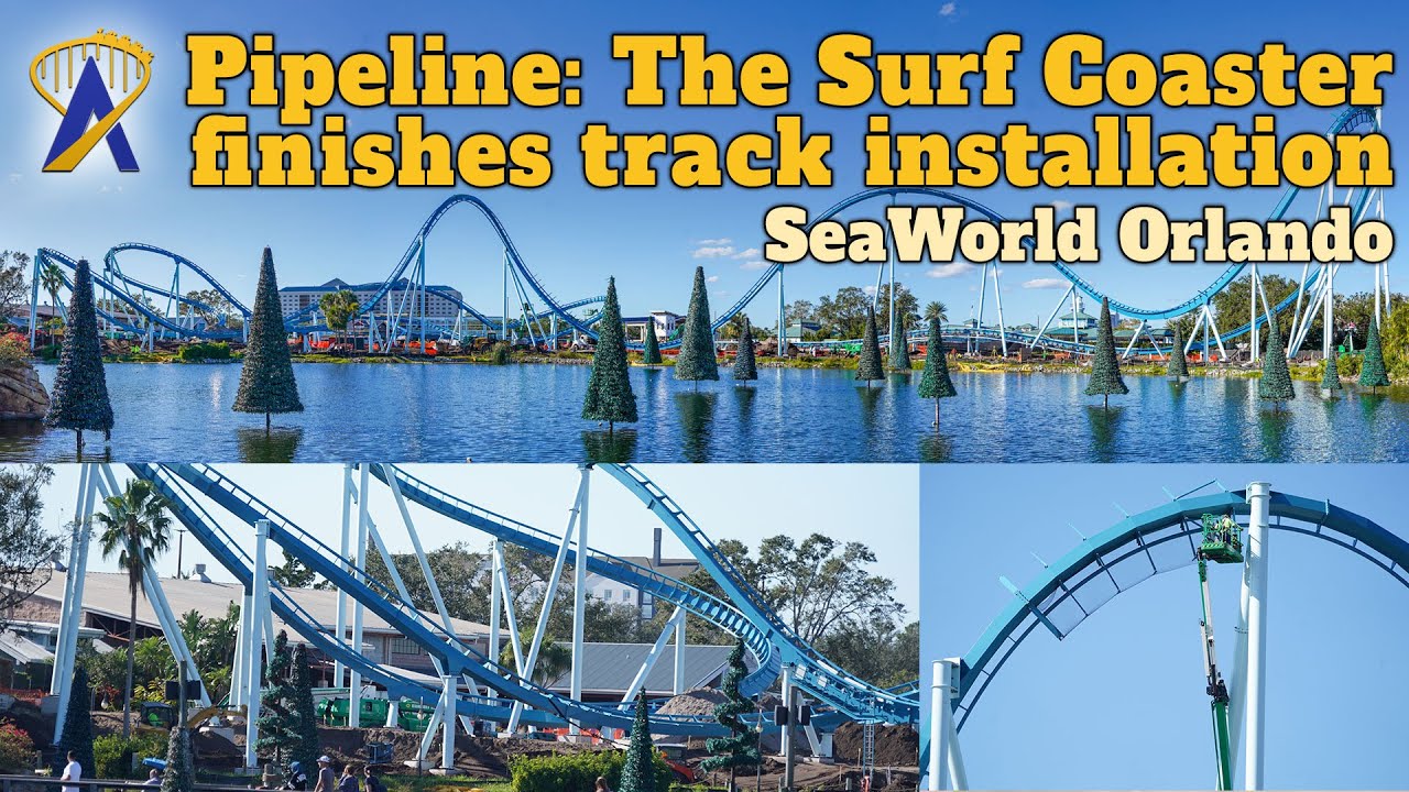 Pipeline: The Surf Coaster Brings Totally Tubular Thrills to SeaWorld®  Orlando