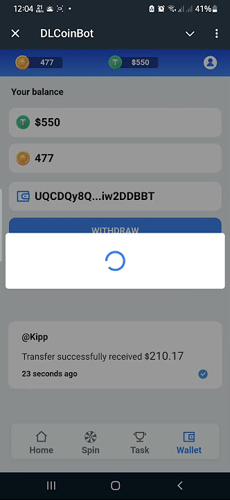 DL coin bot withdraw link:- https://t.me/DLCoinBot/app?startapp=i_57921066363 #telegram_link