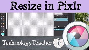 How to resize images and pictures in Pixlr Editor