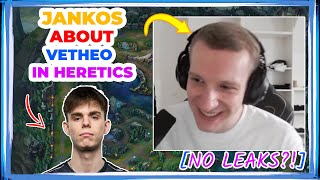 Jankos About VETHEO Being Officially in Heretics 🤫